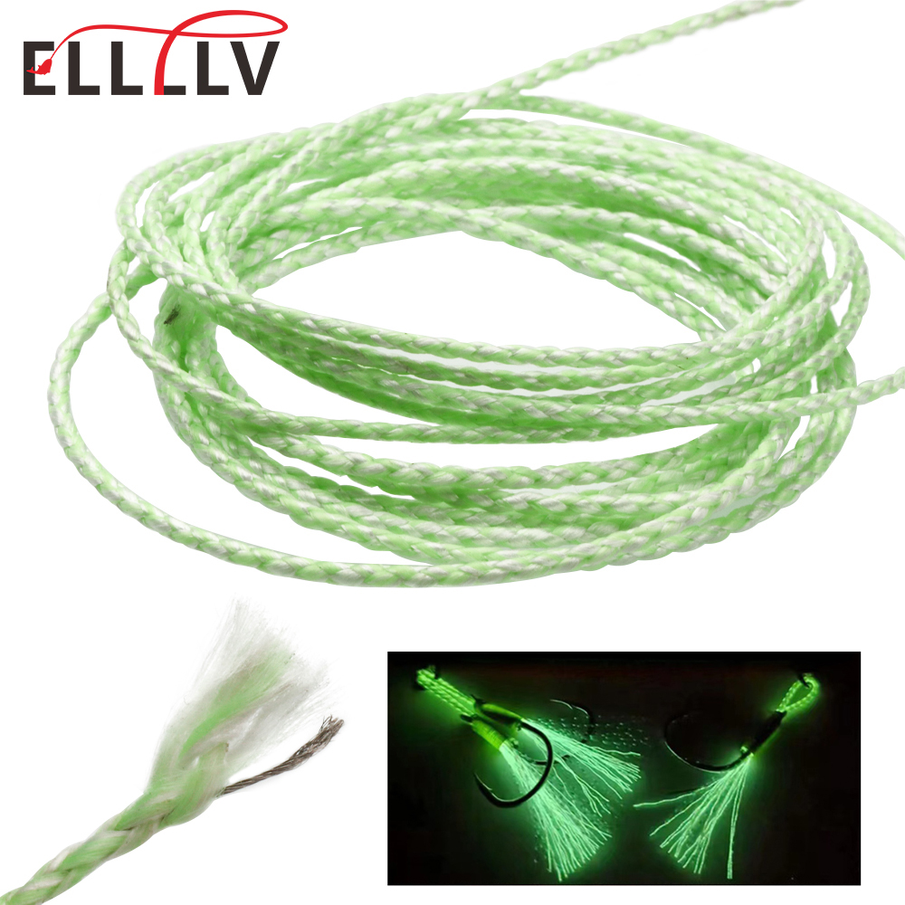 Ice Fishing Line - Ellll 90/120/150LB leuchtende PE-Hilfsschnur, 7 x