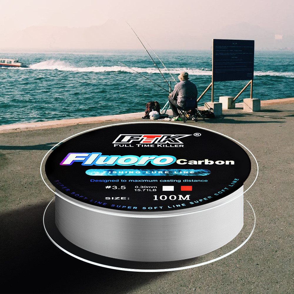 100m Fluorocarbon-Köderschnur, – Fluorocarbon Line Bewertung und Preis