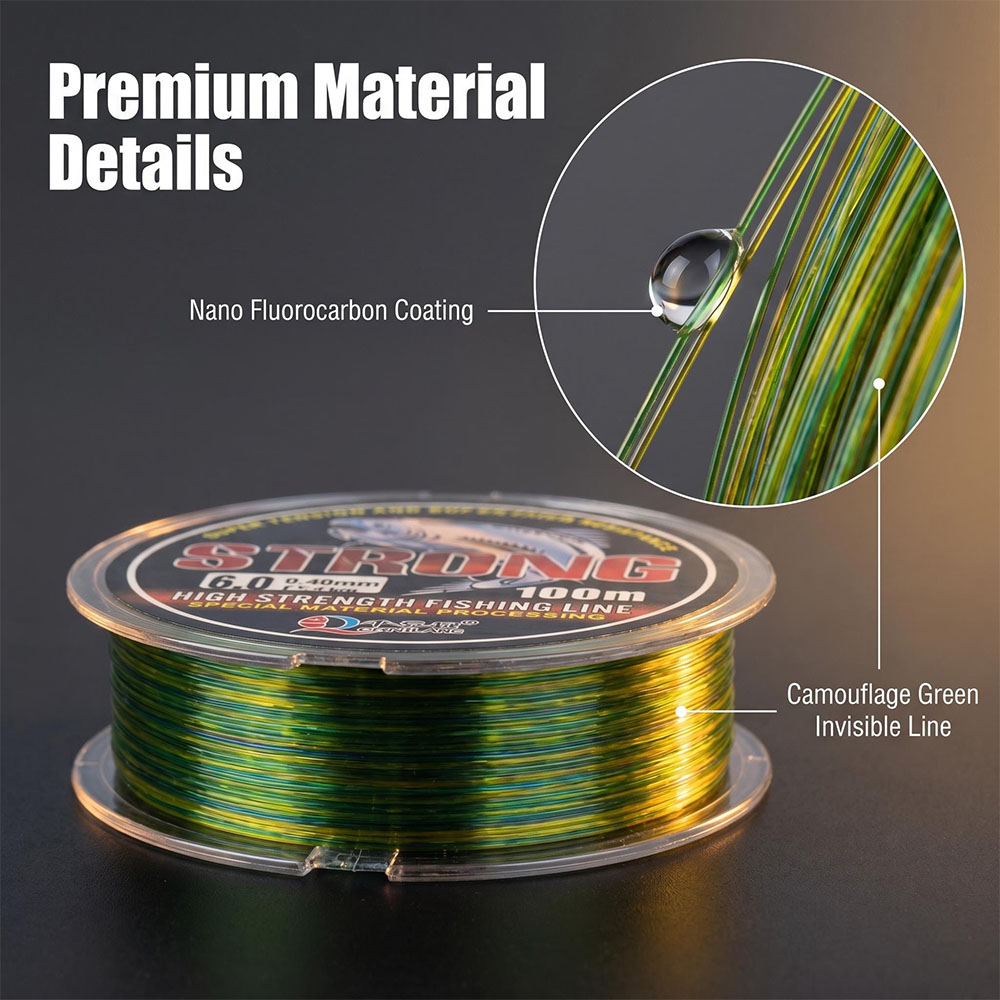 Limnoid100M Fluorocarbon-Monof – Fluorocarbon Line Bewertung und Preis
