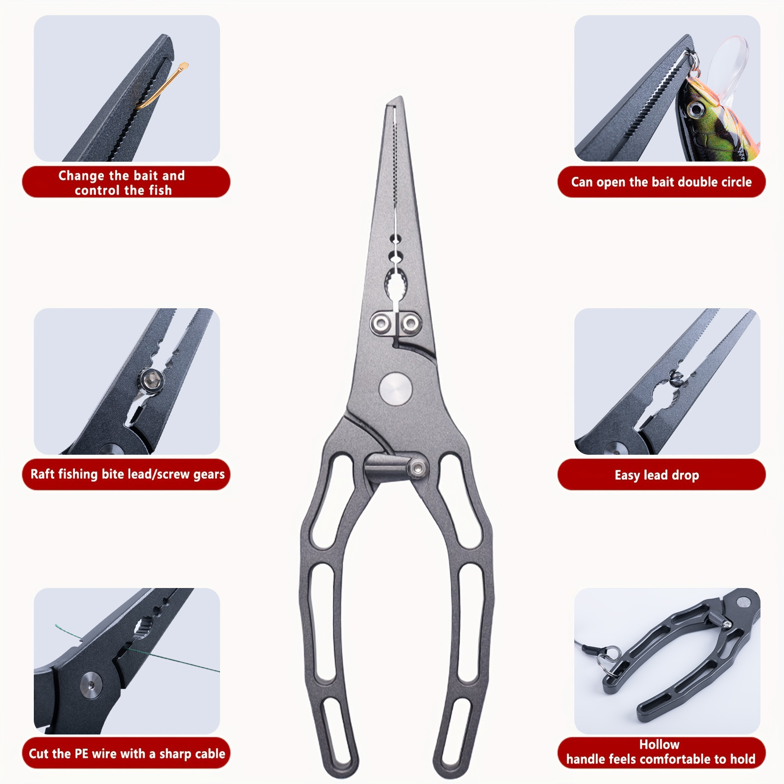 Angelzangen- und Fischgreifer- – Fishing Line Cutter Bewertung und Preis
